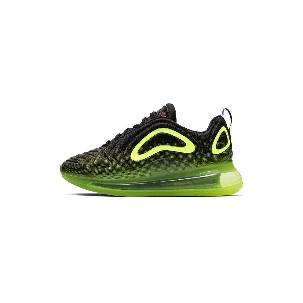 Nike Air Max 720 Retro Future (GS) Black/Bright Crimson-Volt (AQ3196-005)
