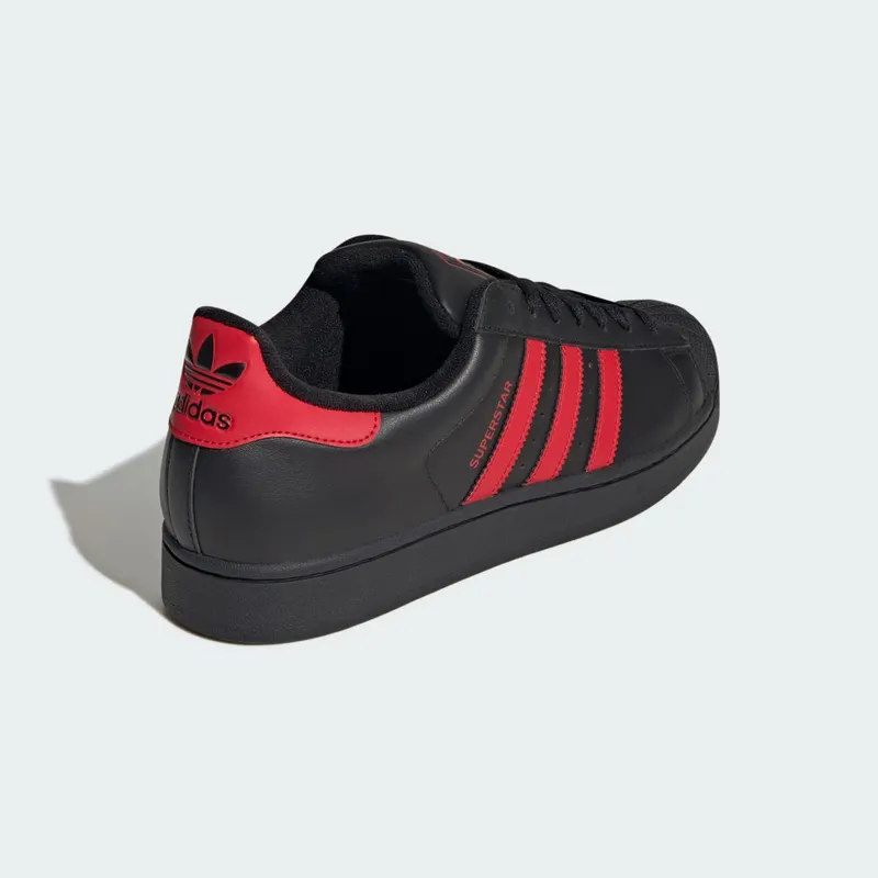 Adidas Superstar II “Black Better Scarlet” (JQ2309)