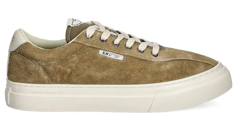 Stepney Workers Club Dellow 02 Sneakers aus Wildleder – Nude (YA22060)