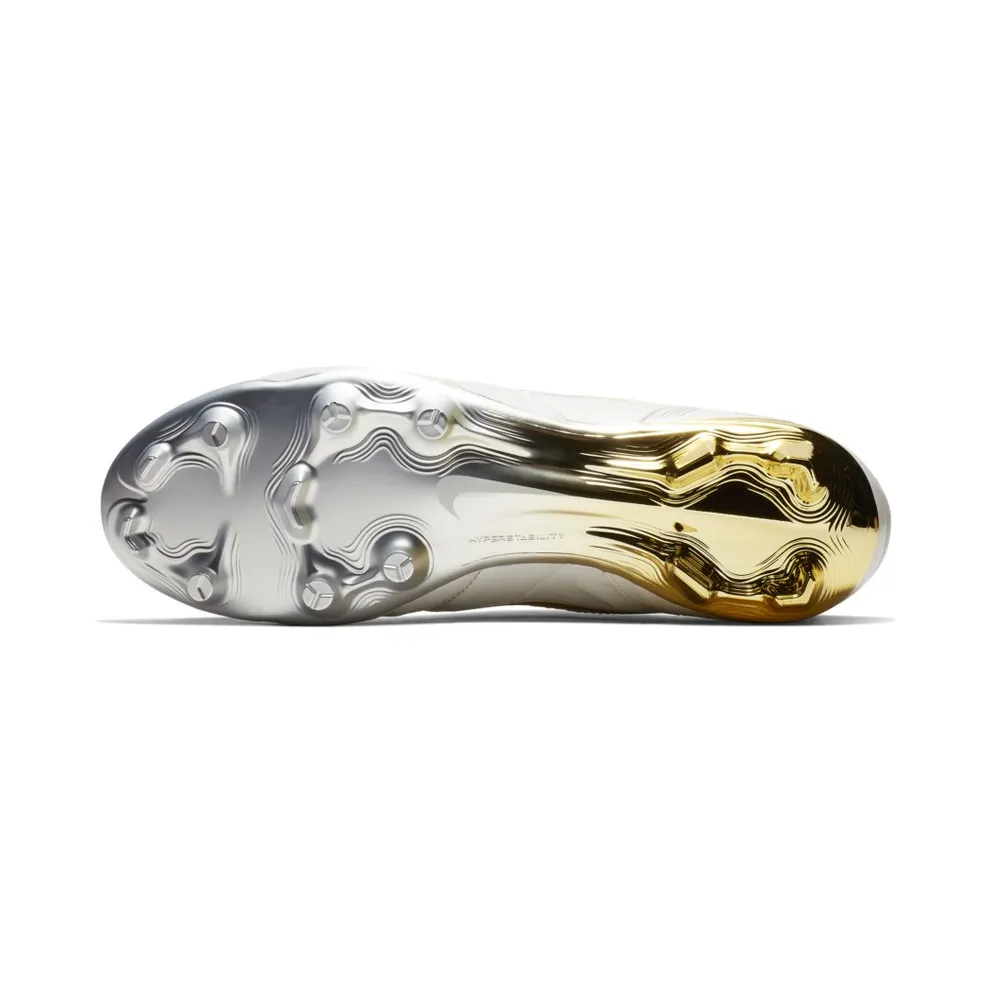 Nike Legend 7 Elite 10R FG Ronaldinho Metallic Summit White/Metallic Gold Coin (BV5747-107)