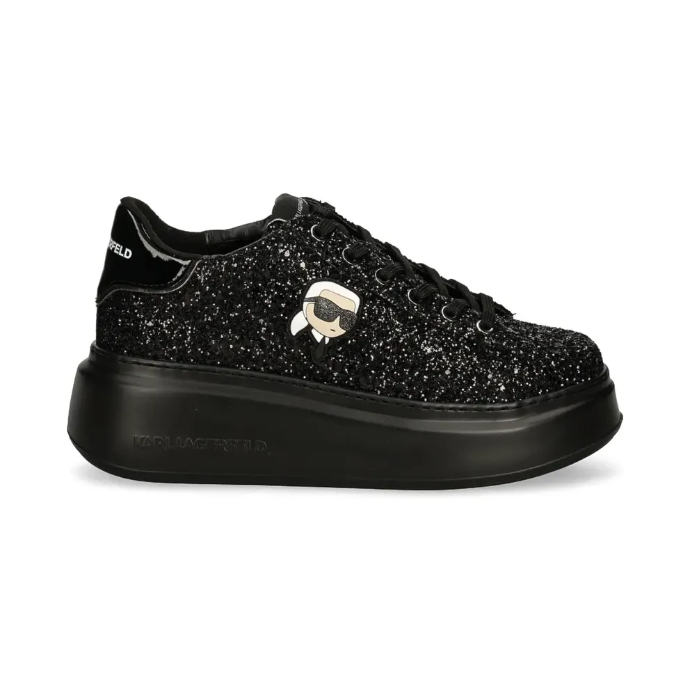 Karl Lagerfeld Ikonik Kapri Sneakers – Schwarz (KL63531N)