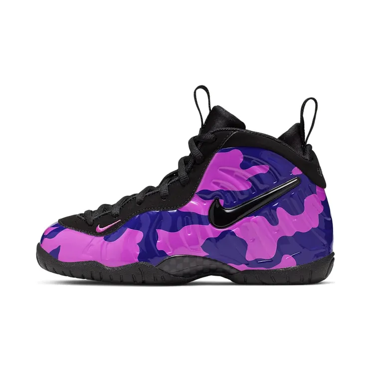 Nike Little Posite Pro PS ‘Hyper Violet’ Black/Court Purple/Hyper Violet (843755-012)