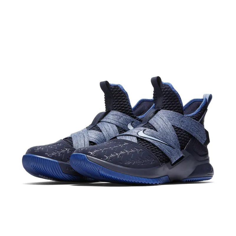 Nike LeBron Zoom Soldier 12 Blackened Blue Blackened Blue/Work Blue-Gym Blue (AO2609-401)