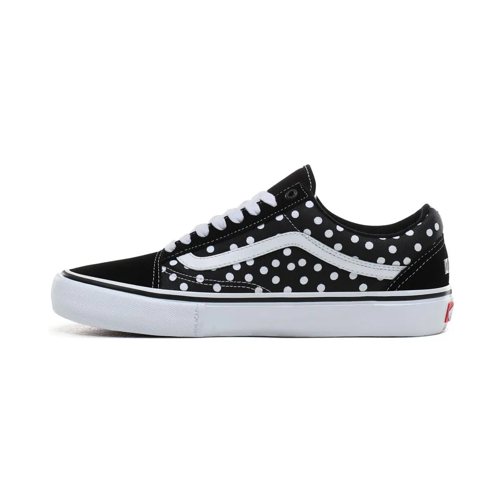 Vans Baker x Old Skool Pro ‘Dustin Dollin – Polka Dots’ Black/Black/True White (VN0A45JCSXD)