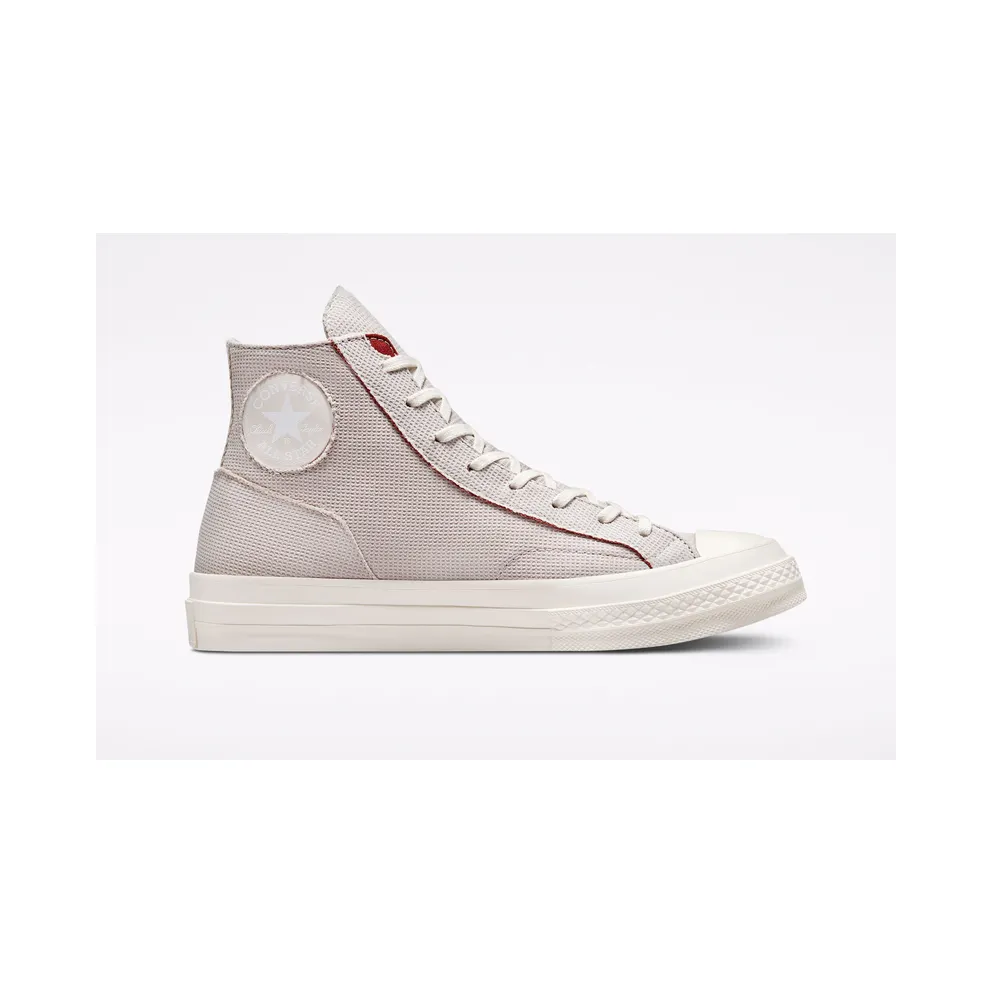 Converse Chuck 70 Tri-Panel Color Block Light Silver/Pink Clay/Egret (172936C)