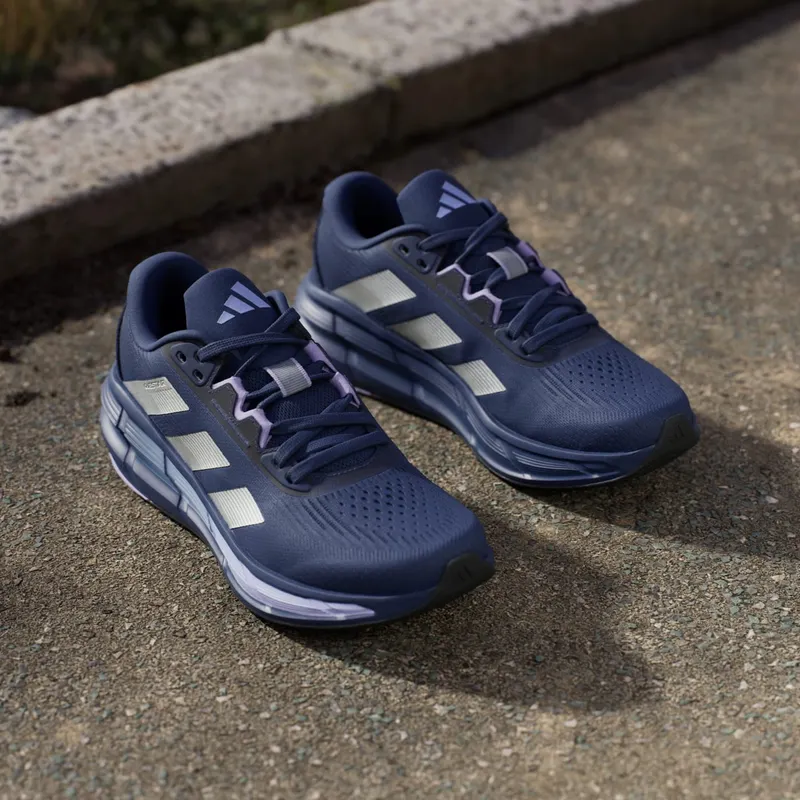 Adidas Questar 3 Running Shoes Tech Indigo / Silver Metallic / Glow Purple (JP6598)