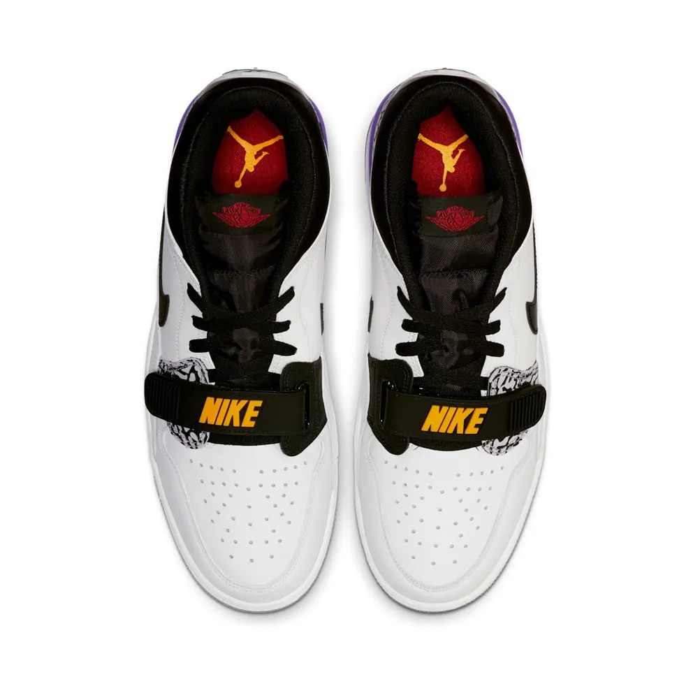Jordan Legacy 312 Low Lakers Summit White/Varsity Red-Black-Varsity Purple-University Gold (CD7069-102)