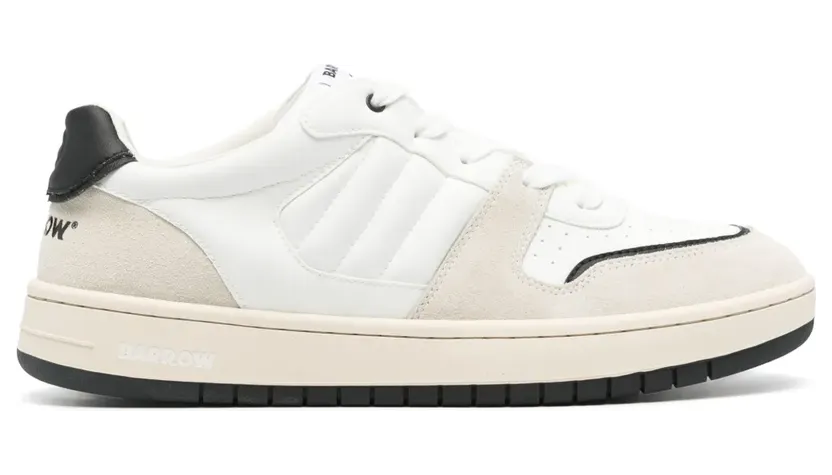BARROW Sneakers mit Kontrasteinsätzen – Weiß (S4BWUASN027)