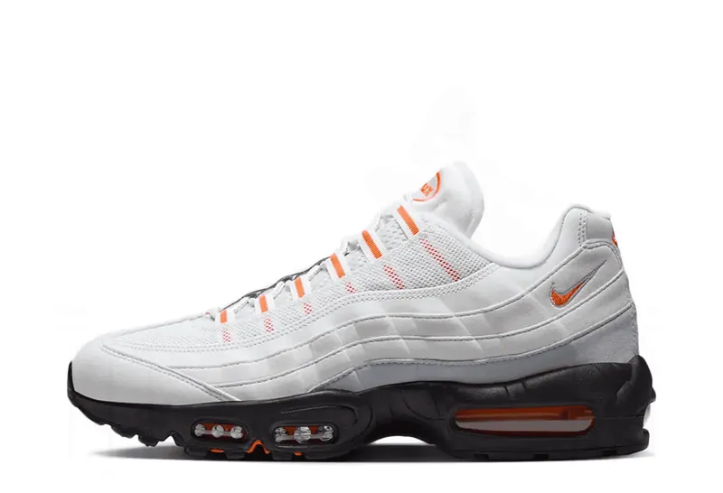 Nike Air Max 95 Wolf Grey Safety Orange Pure Platinum (HM0622-002)