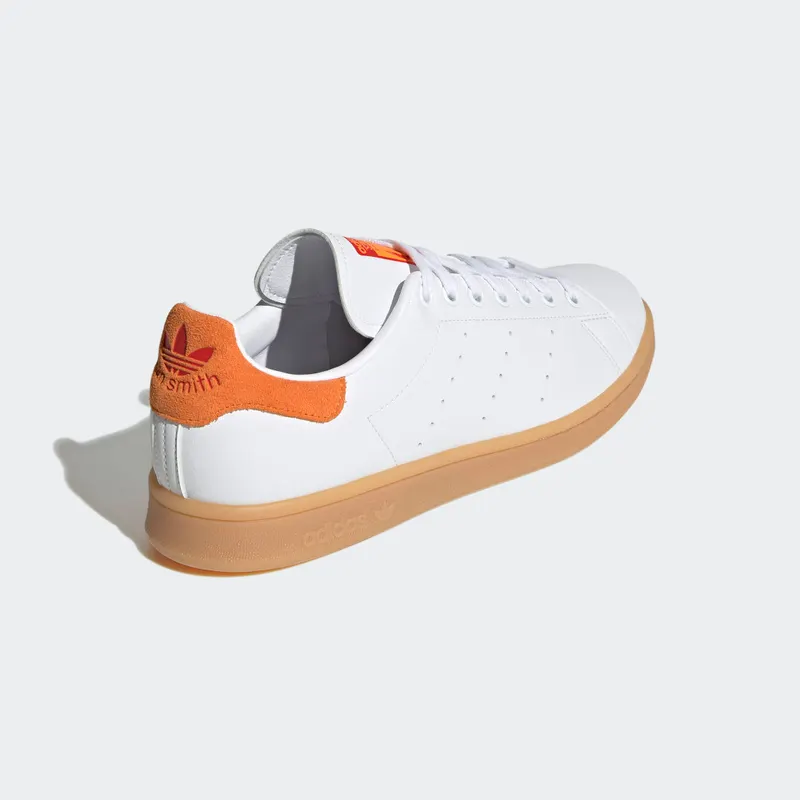 Adidas Stan Smith Cloud White / Gum / Orange Rush (GW0487)