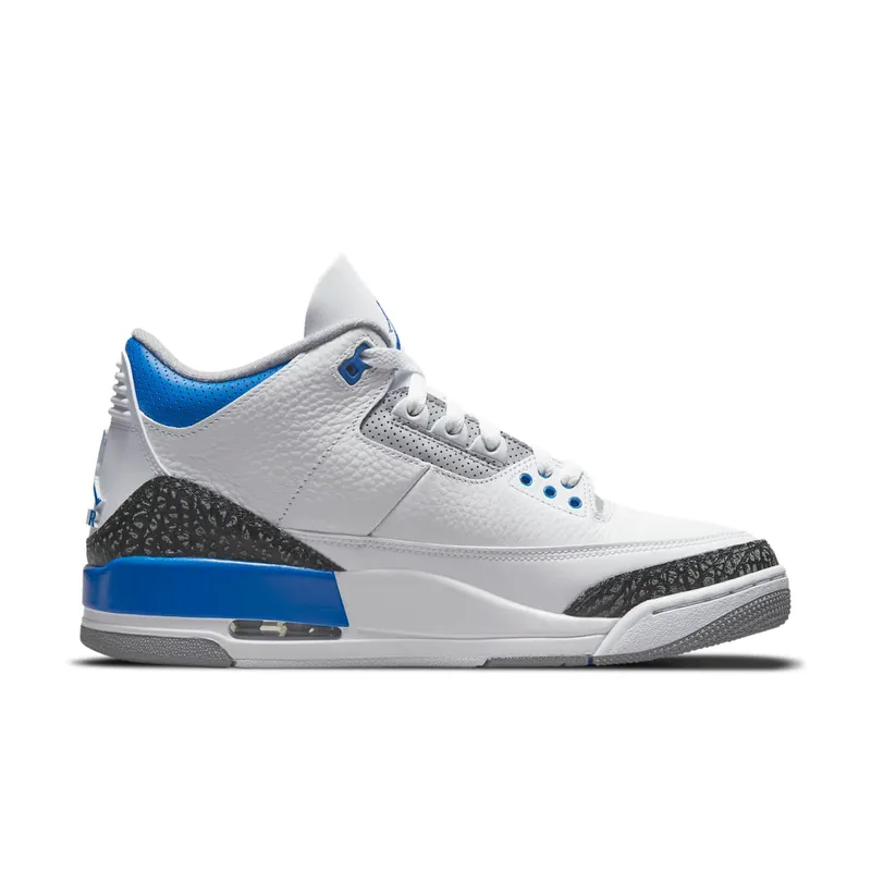 Air Jordan 3 Retro Racer Blue (2021) (CT8532-145)