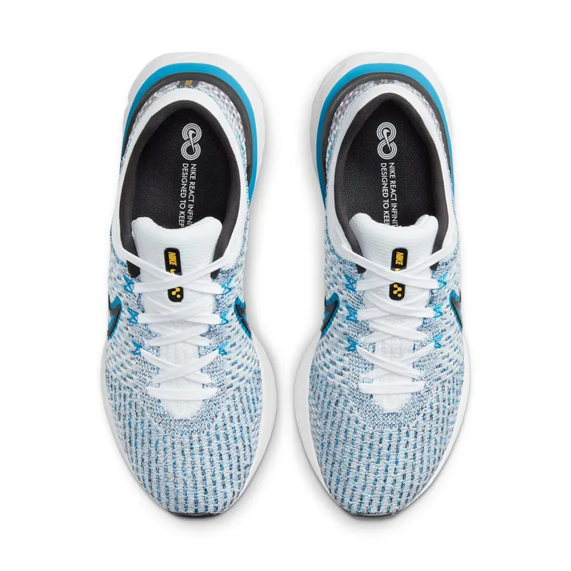 Nike React Infinity Run Flyknit 3 Road Running White (DH5392-102)