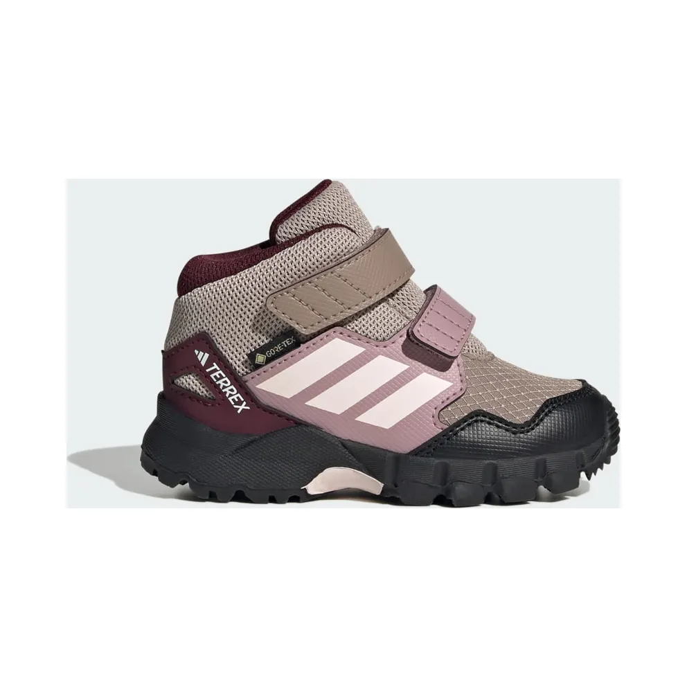 Adidas Terrex Skychaser Mid GORE-TEX Hiking Shoes Kids Chalky Brown / Distilled Pink / Magic Mauve (KI8257)