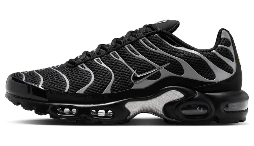Nike Air Max Plus Premium Black Reflective Silver (HQ3029-001)