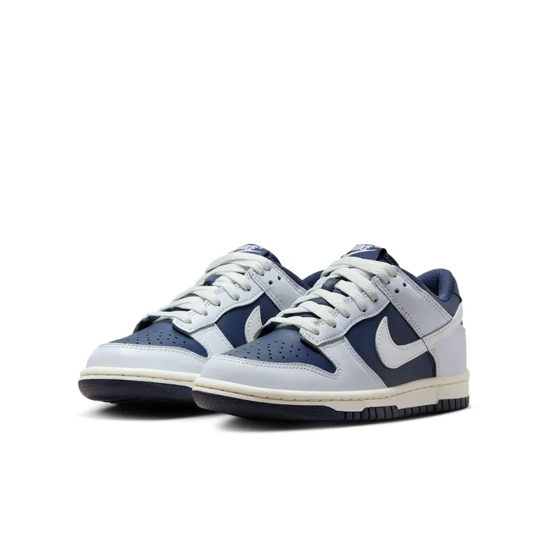 Nike Dunk Low “Football Grey / Midnight Navy” (FB9109-002)