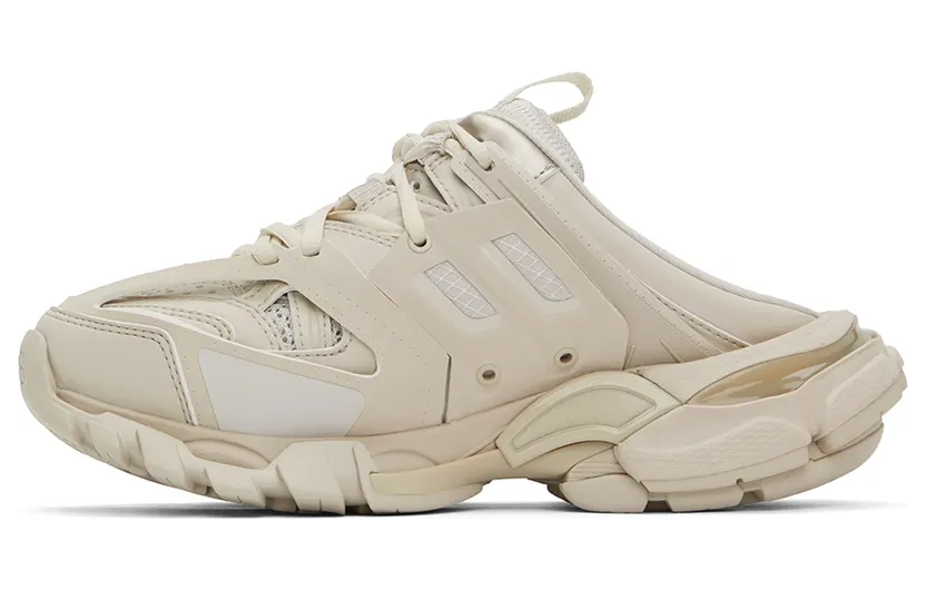 Balenciaga Beige Track Mules (653813 W3DA3) (3)
