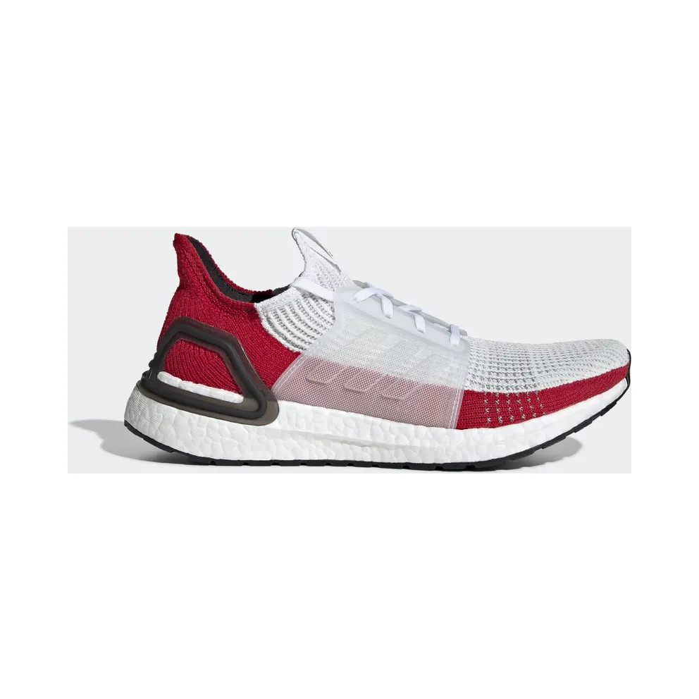 adidas Ultra Boost 19 White Scarlet (EF1341)