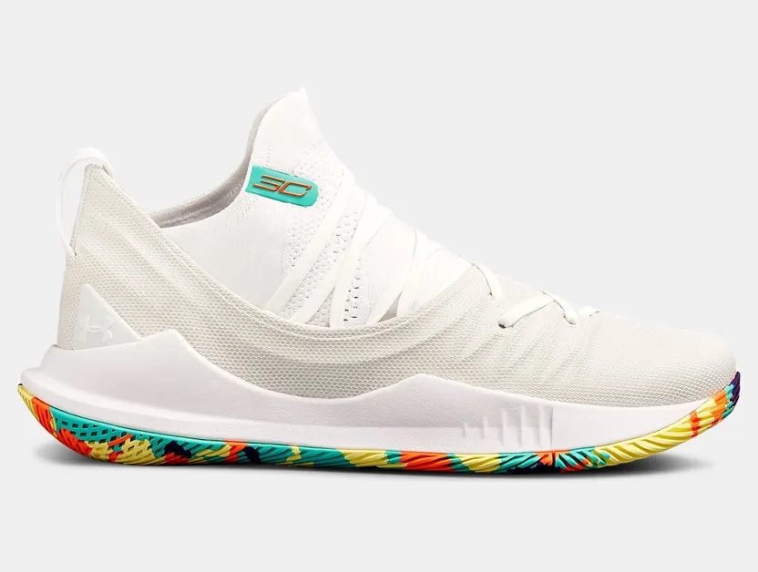 Under Armour Curry 5 White Confetti