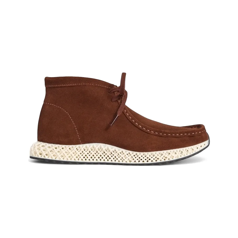adidas x Clarks Originals 4D Wallabee Mid Ronnie Fieg 8th Street Chestnut (JR6732)