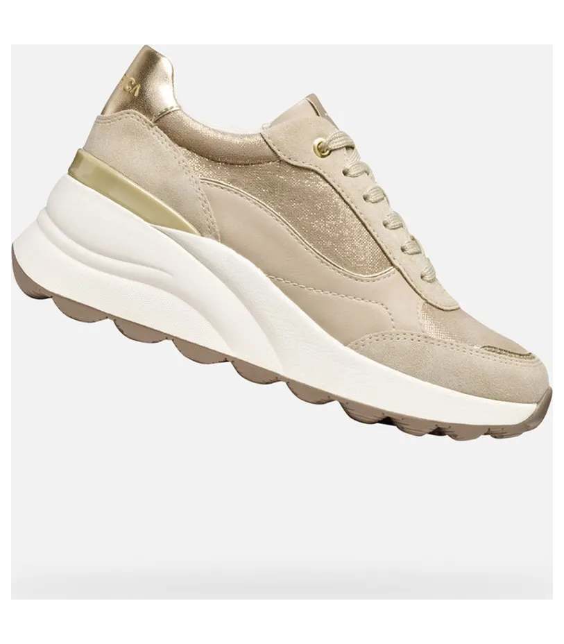 Geox sneaker Licht goud/licht beige (D45WAA0MA22C2LH6)