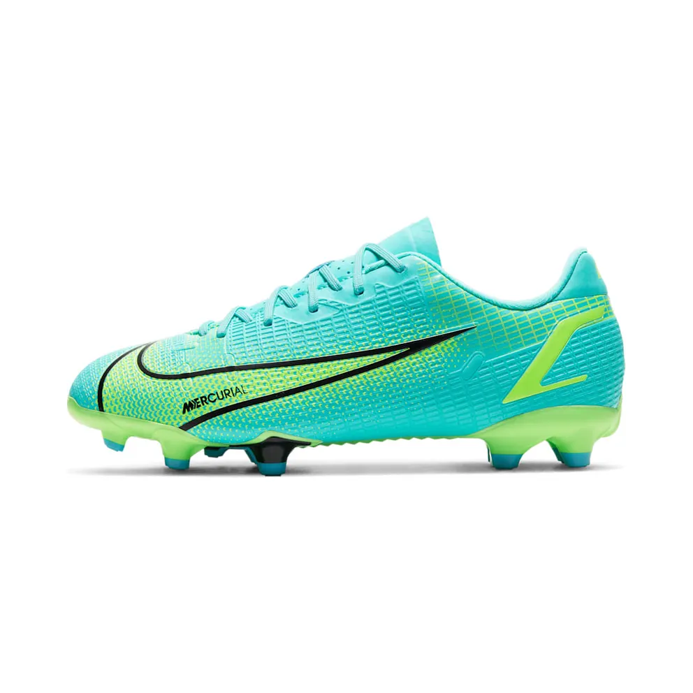Nike Jr. Mercurial Vapor 14 Academy FG/MG Fußballschuh für verschiedene Böden für jüngere/ältere Blau (CV0811-403)