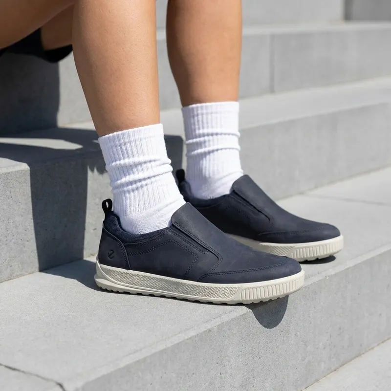 Ecco Byway Slip-On Navy Nubuck (501654-02038)