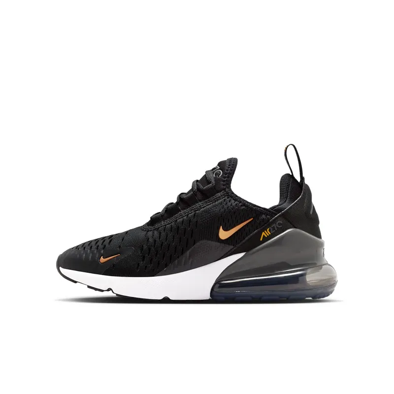 Nike Air Max 270 Black/Laser Orange/Iron Grey/Metallic Copper (943345-045)