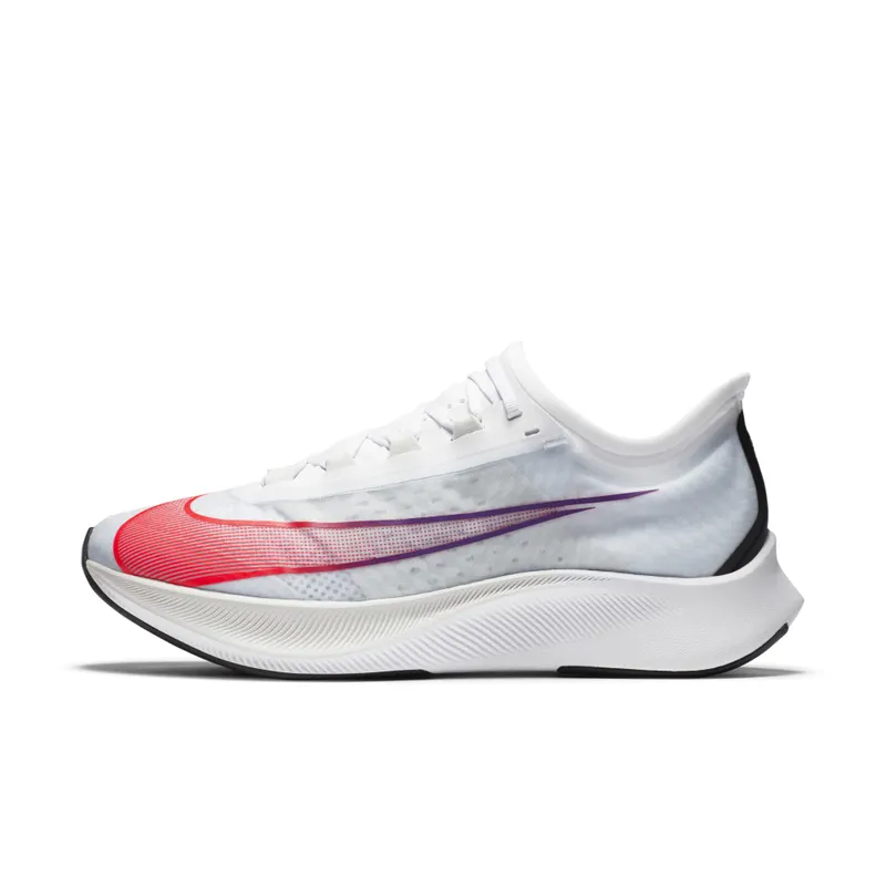 Nike Zoom Fly 3 White Multi-Color White/Spruce Aura-Hyper Violet-Flash Crimson (AT8240-103)