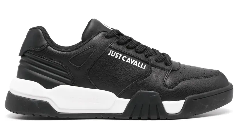 Just Cavalli Fondo Style Dis. 1 sneakers – Zwart (77QA3SA1ZPA63)