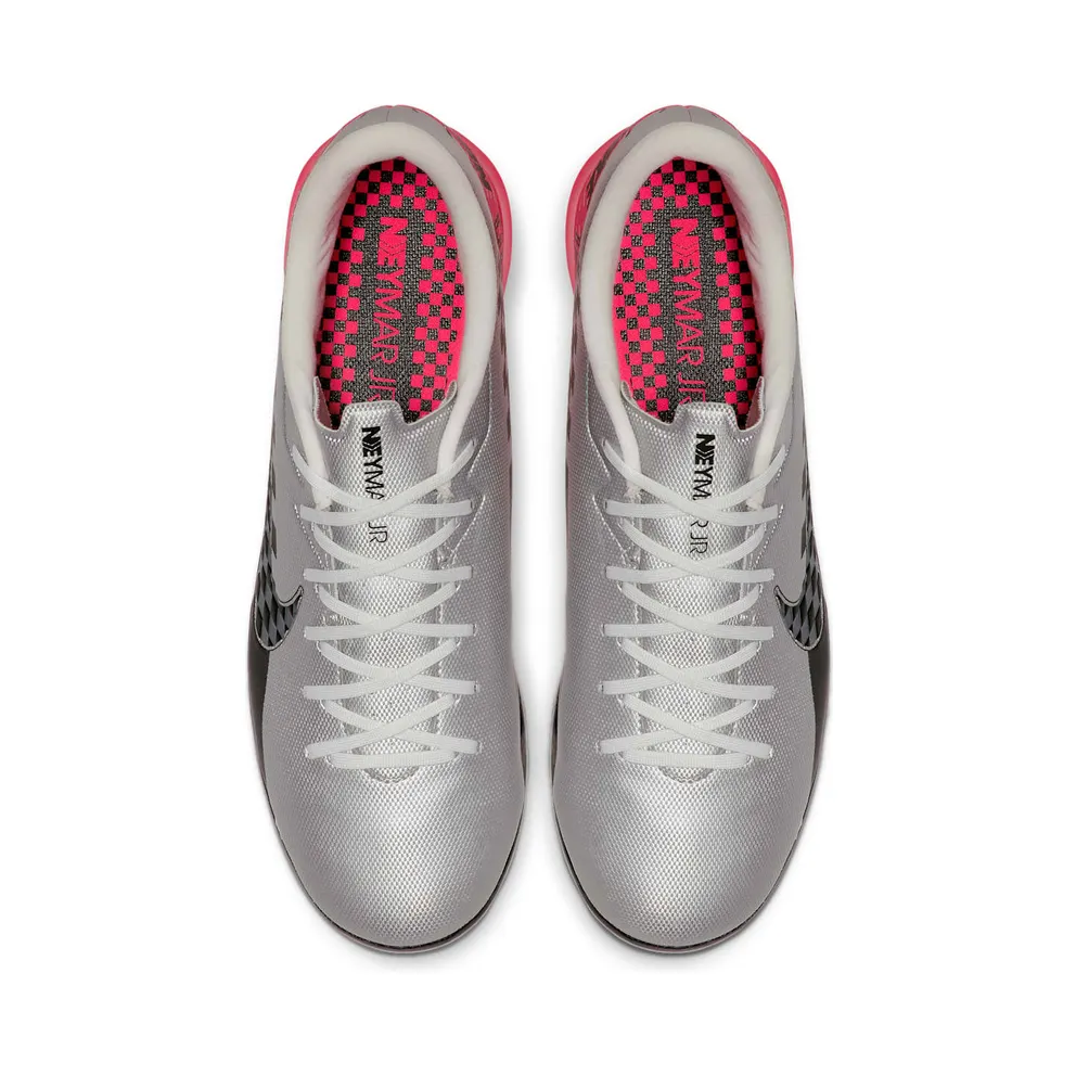Nike Mercurial Vapor 13 Academy IC Neymar Jr Chrome/Red Orbit-Platinum Tint-Black (AT7994-006)