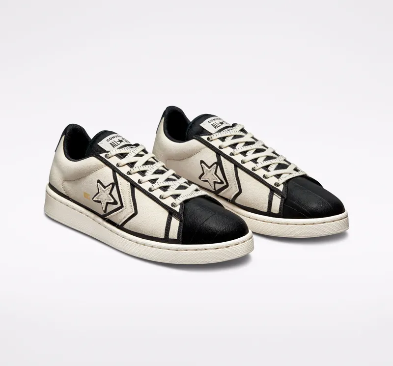 Converse Converse x Joshua Vides Pro Leather Natural Ivory/Black/White