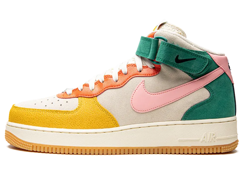 Nike Air Force 1 Mid Coconut Milk Multi (DR0158-100)
