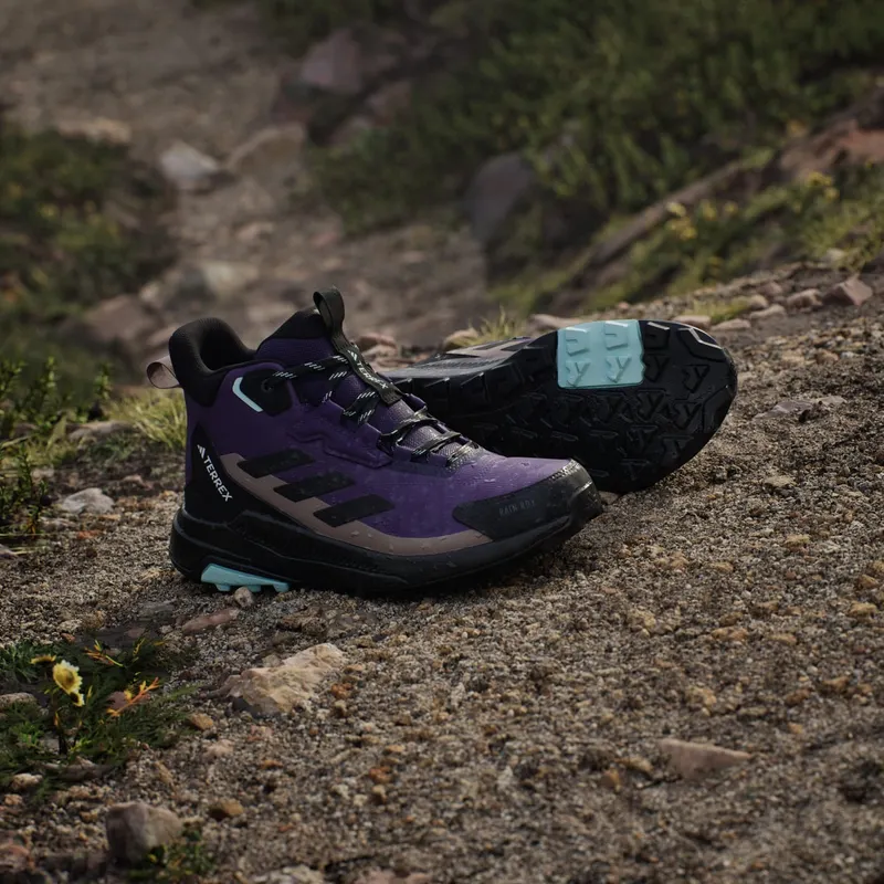 Adidas Terrex Anylander Mid RAIN.RDY Hiking Aurora Plum / Core Black / Trace Brown (JQ9966)