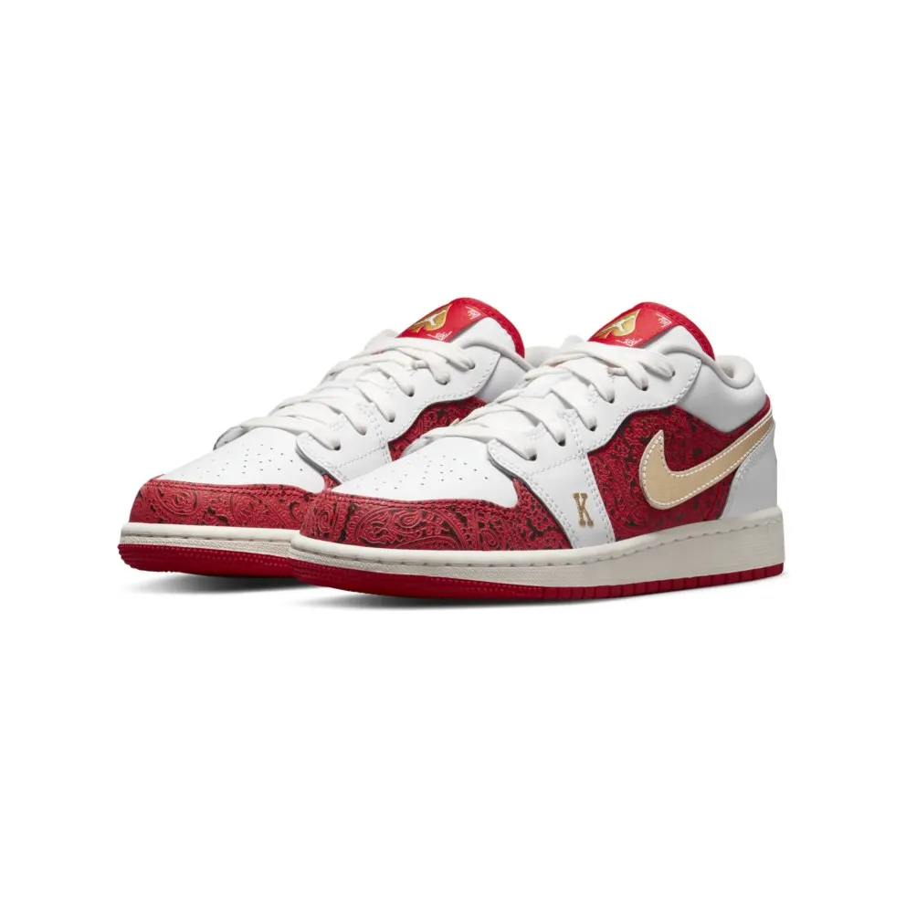 Jordan 1 Low Spades (GS) (DJ5186-100)
