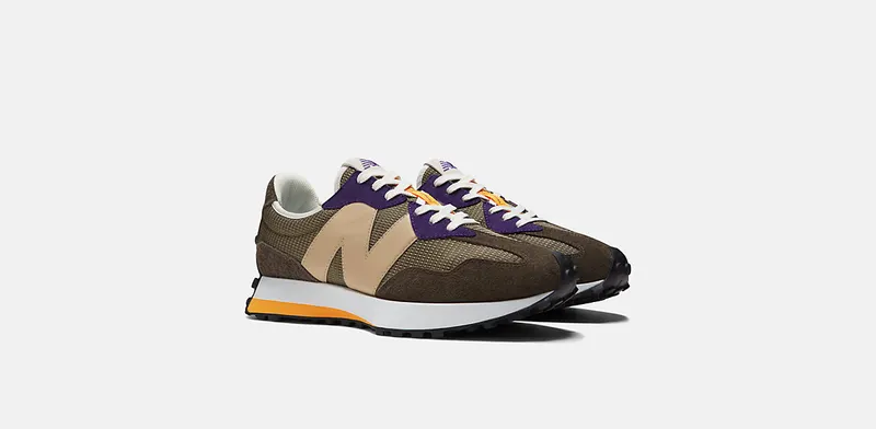 New Balance 327 Brown True Camo Black Plum (MS327DO)