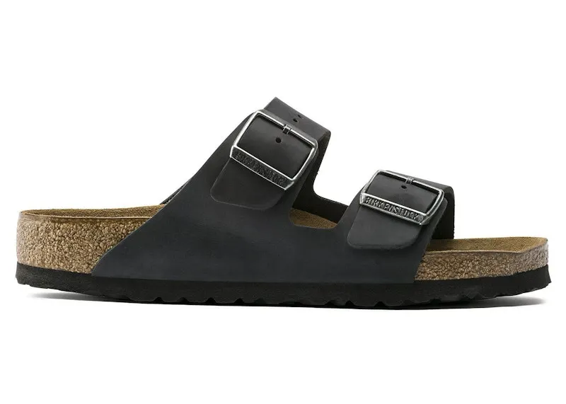 Birkenstock Arizona Soft Footbed Oiled Leather Black (0752481)