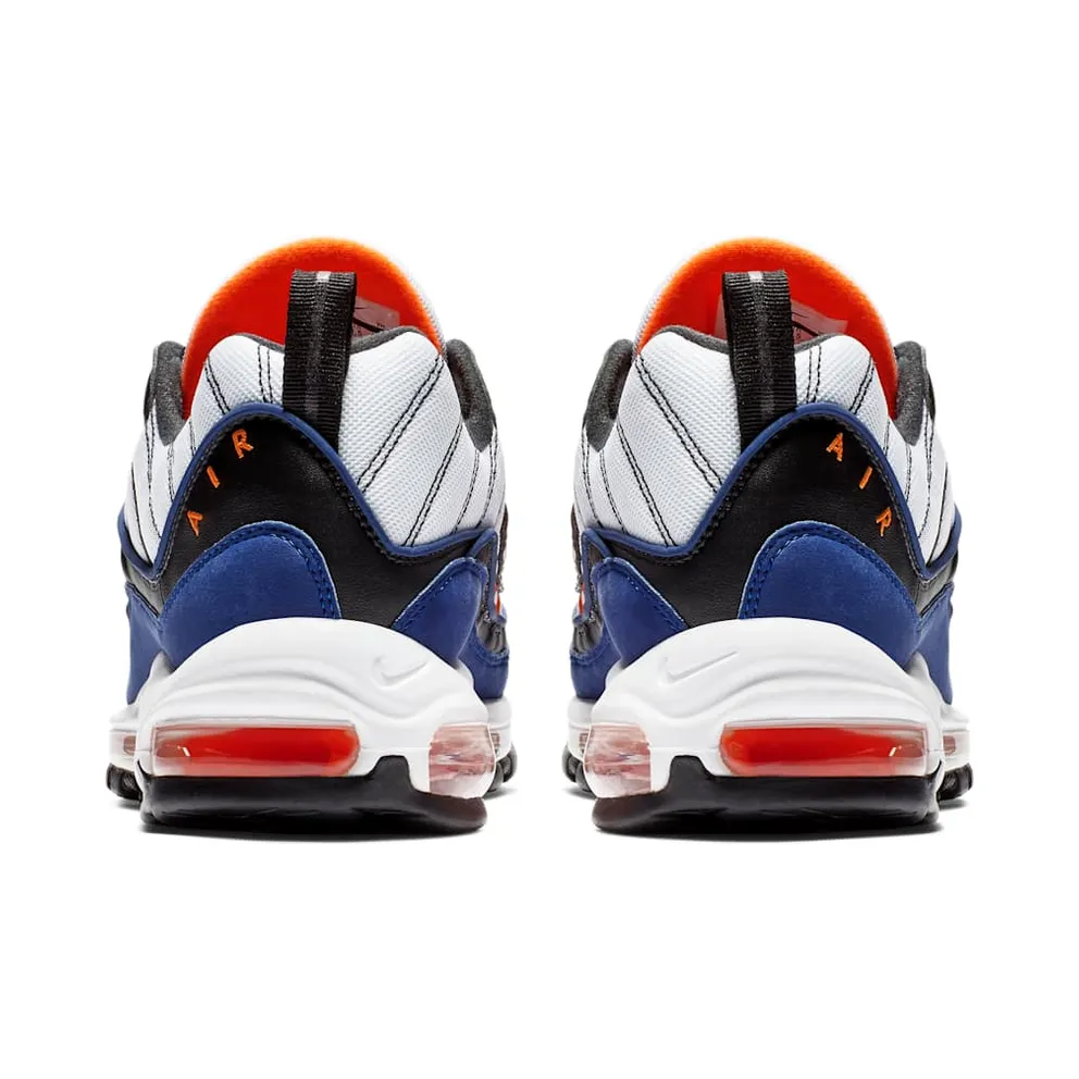 Nike Air Max 98 New York White/Deep Royal Blue-Total Orange-Black (CD1536-100)
