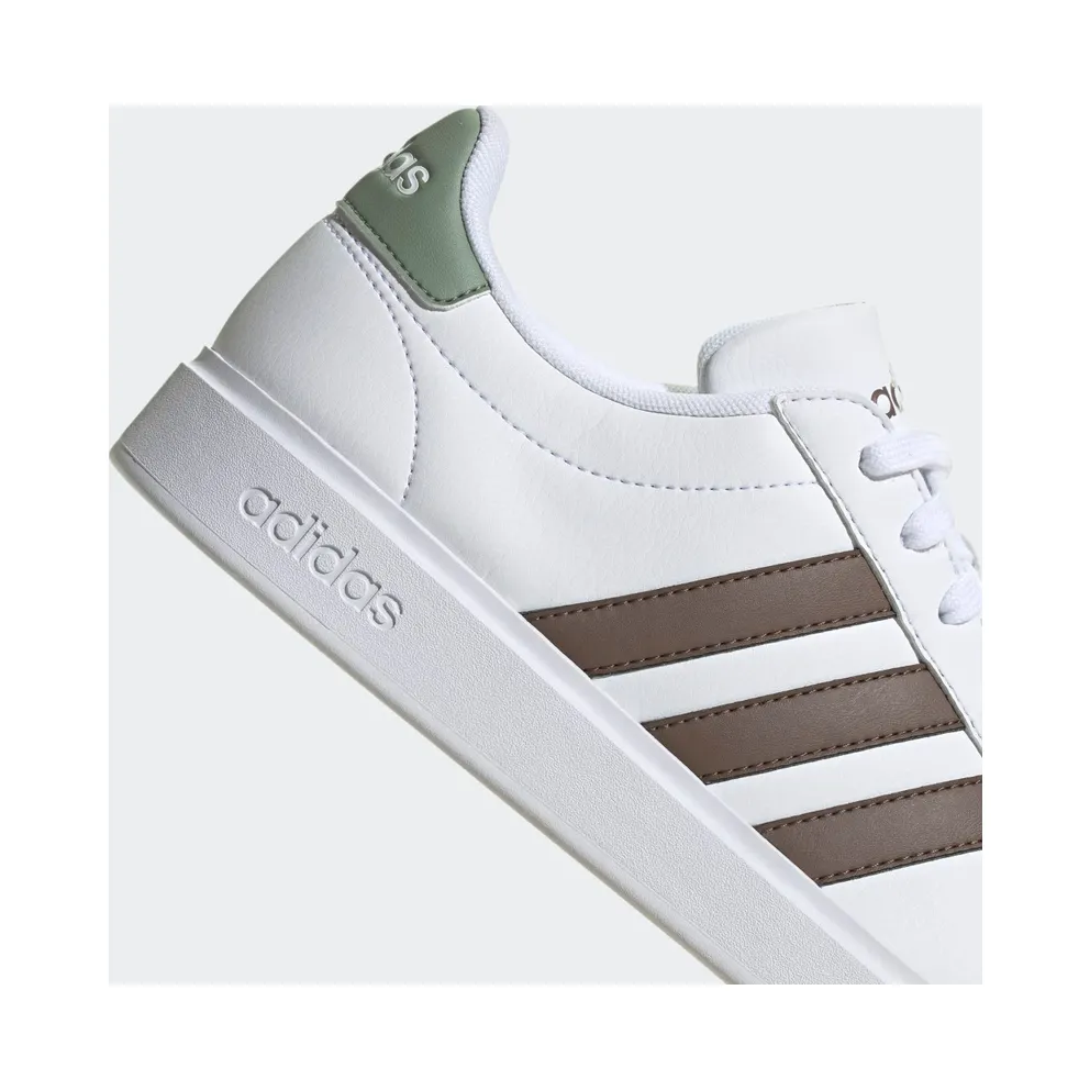 Adidas Grand Court Cloudfoam Lifestyle Court Comfort Cloud White / Earth Strata / Silver Green (HP2536)