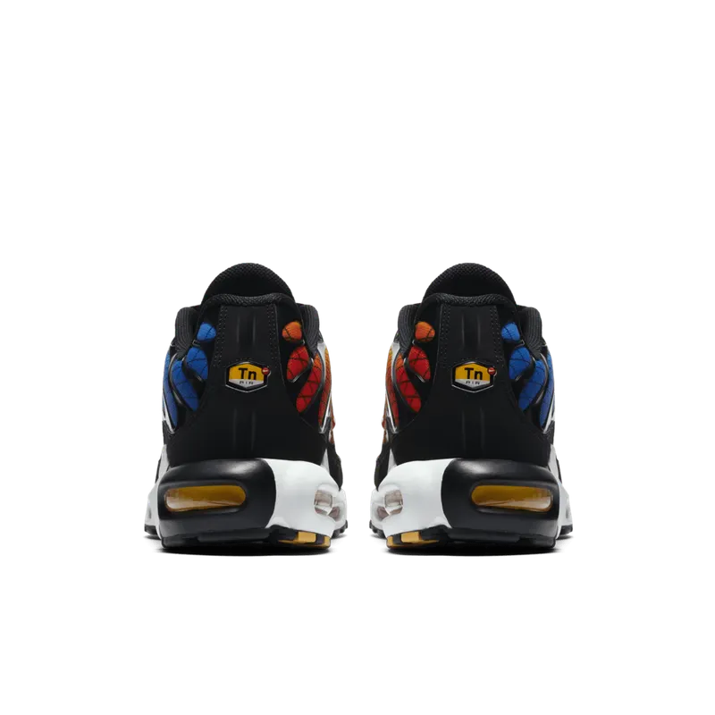 Nike Air Max Plus Greedy Black/Tour Yellow-Team Orange-Chile Red (AV7021-001)
