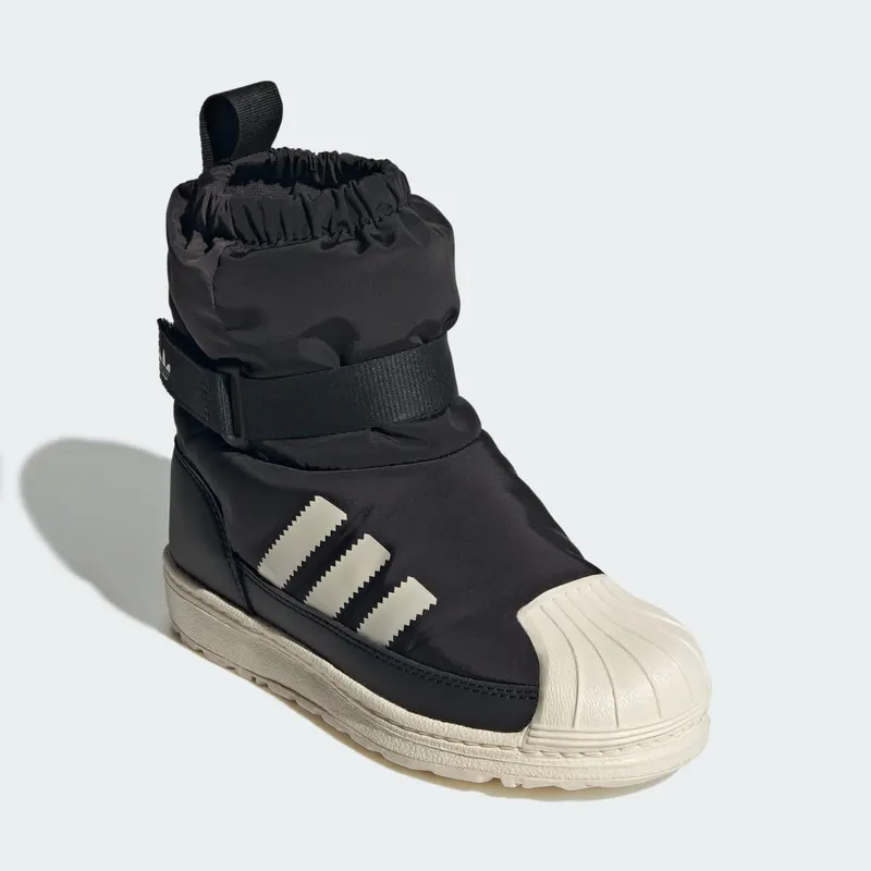 Adidas Superstar 360 Winterized Boot Kids Core Black / Wonder White / Carbon (JQ7949)