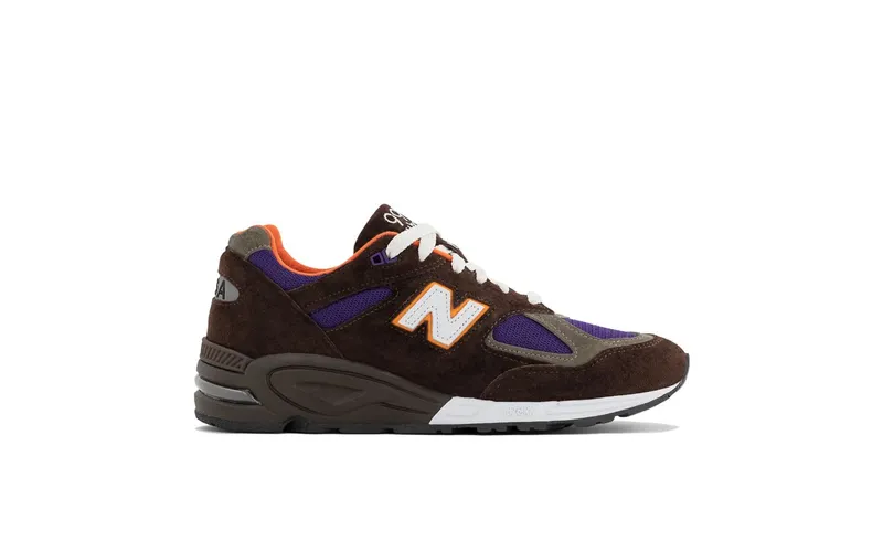 New Balance 990 v2 “Brown/Orange/Purple” (M990BR2)