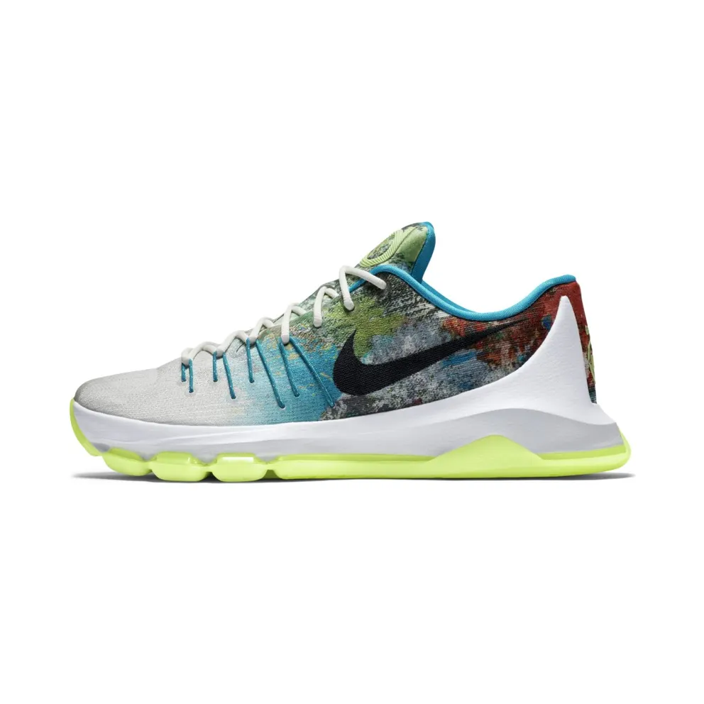 Nike KD 8 N7 Summit White/Lunar Grey-Light Liquid Lime-Anthracite (811363-123)
