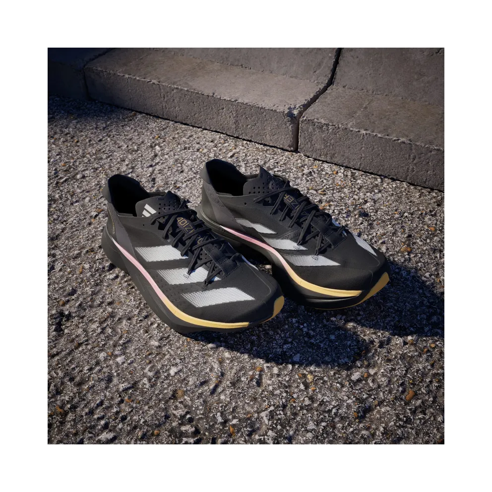 Adidas ADIZERO ADIOS PRO 3 Core Black / Zero Metalic / Spark (IG6439)