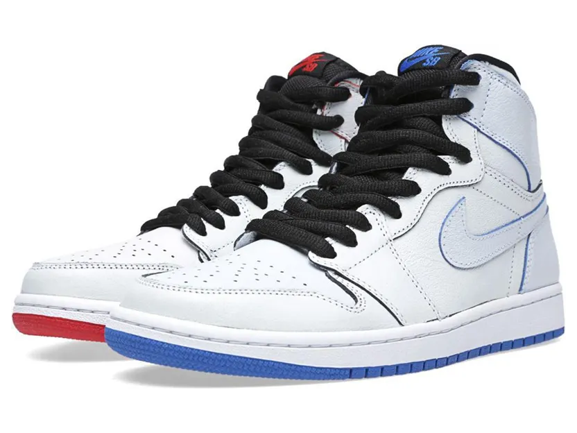 Lance Mountain x Air Jordan 1 Retro SB QS ‘Lance Mountain’ white/white (653532-100)