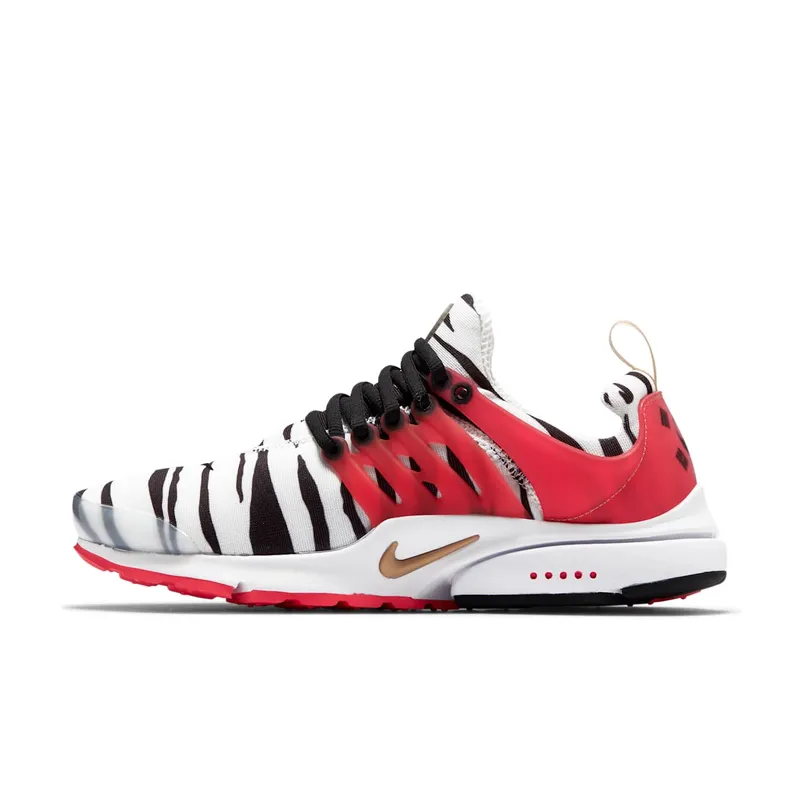 Nike Air Presto South Korea White/Metallic Gold-Black-Red Orbit (CJ1229-100)
