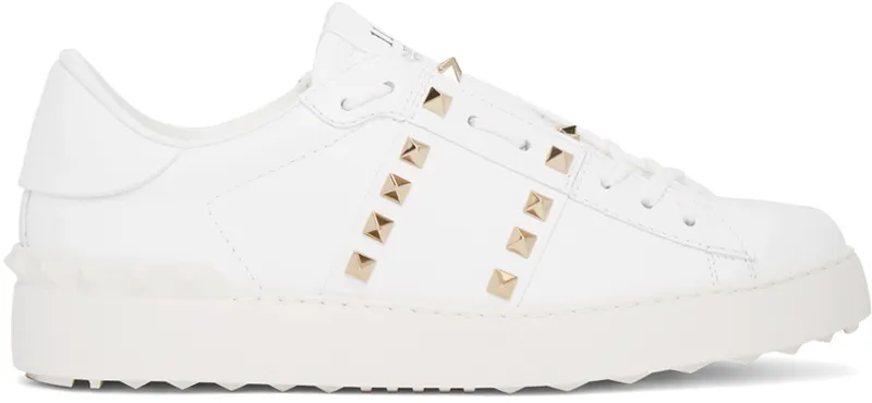 Valentino Garavani White Rockstud Untitled Open (WW2S0A01BHS)