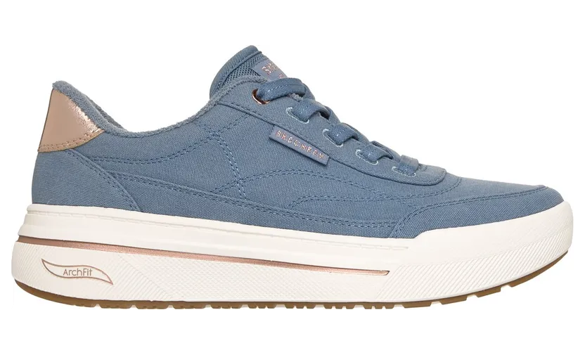Skechers Arch Fit Arcade HI – Moving Along Sneaker Leigrijs