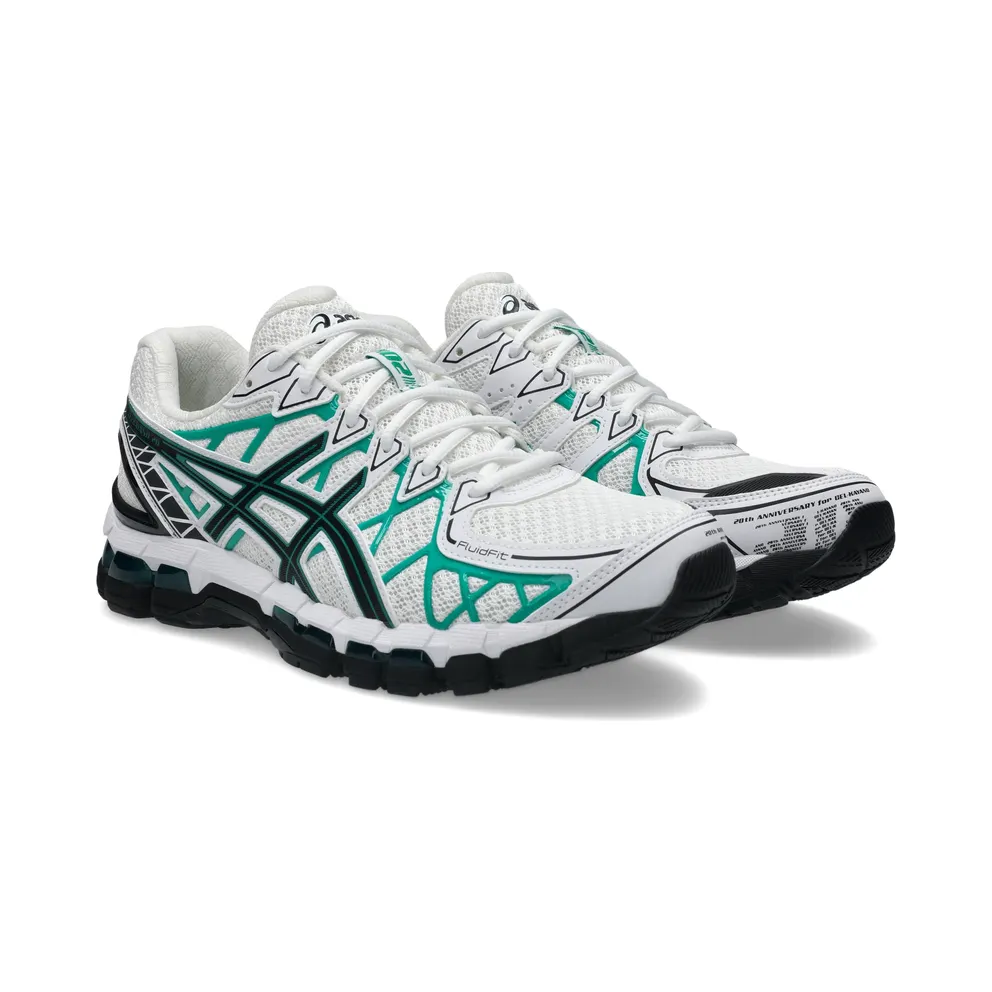 ASICS GEL-KAYANO 20 “White / Edamame Green” (1203A388-109)