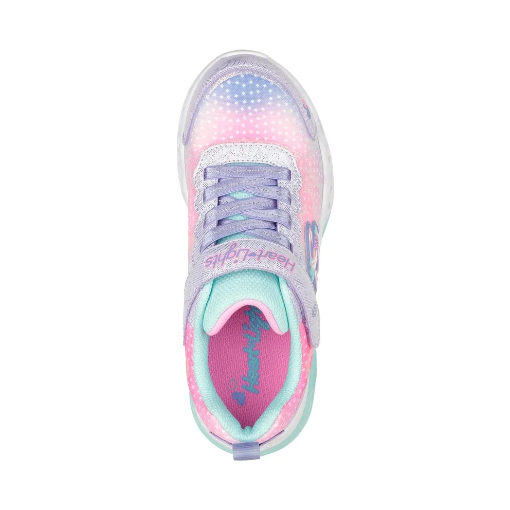 Skechers Flutter Heart Lights – Simply Love Sneaker Lavendel