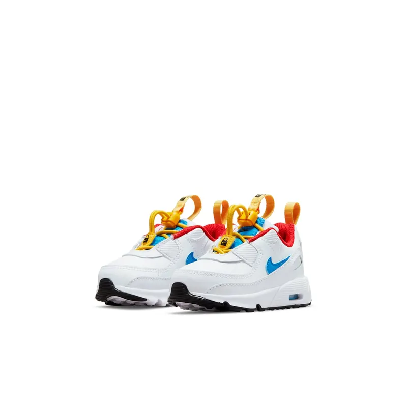 Nike Air Max 90 Toggle Baby/Toddler White (CV0065-105)